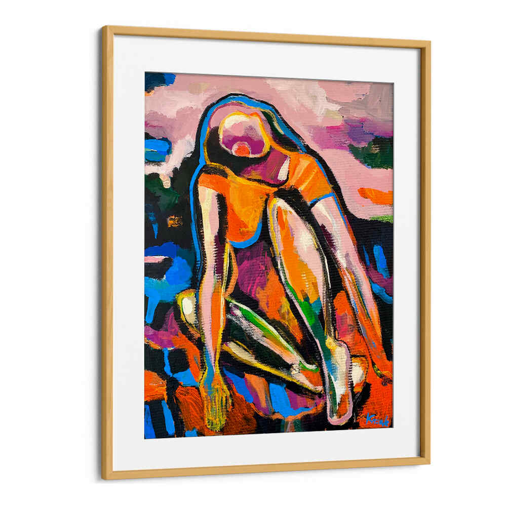 HERE I GLOW , PORTRAITS & FIGURATIVE ILLUSTRATIONS