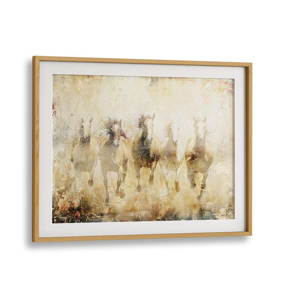 HORSE ANIMAL ART ILLUSTRATION , ANIMAL PAINTINGS