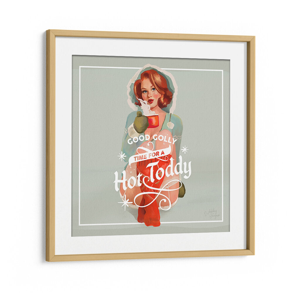 HOT TODDY REDHEAD VINTAGE , BAR & CAFE ART