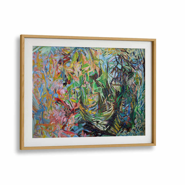 ILLUMINATED FOREST , ABSTRACT PAINTINGS