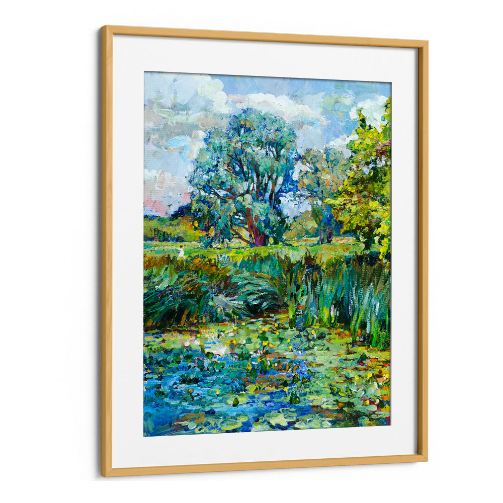 IMPRESSIONIST LILY POND