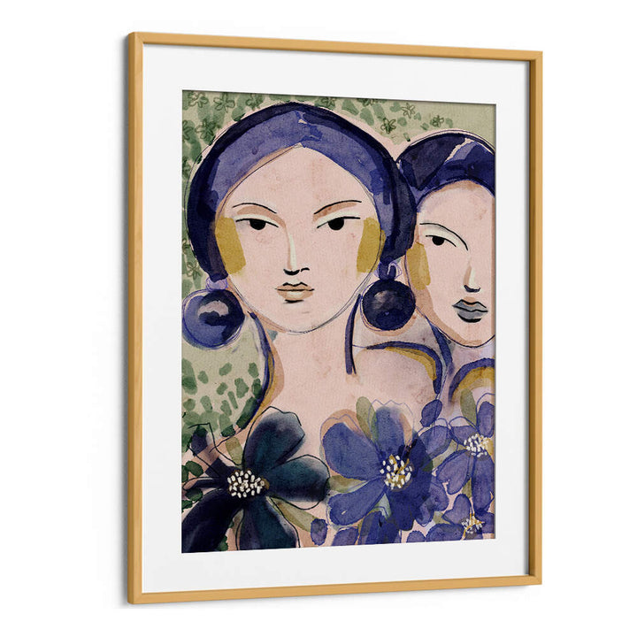 INDIGO TWO , PORTRAITS & FIGURATIVE ILLUSTRATIONS