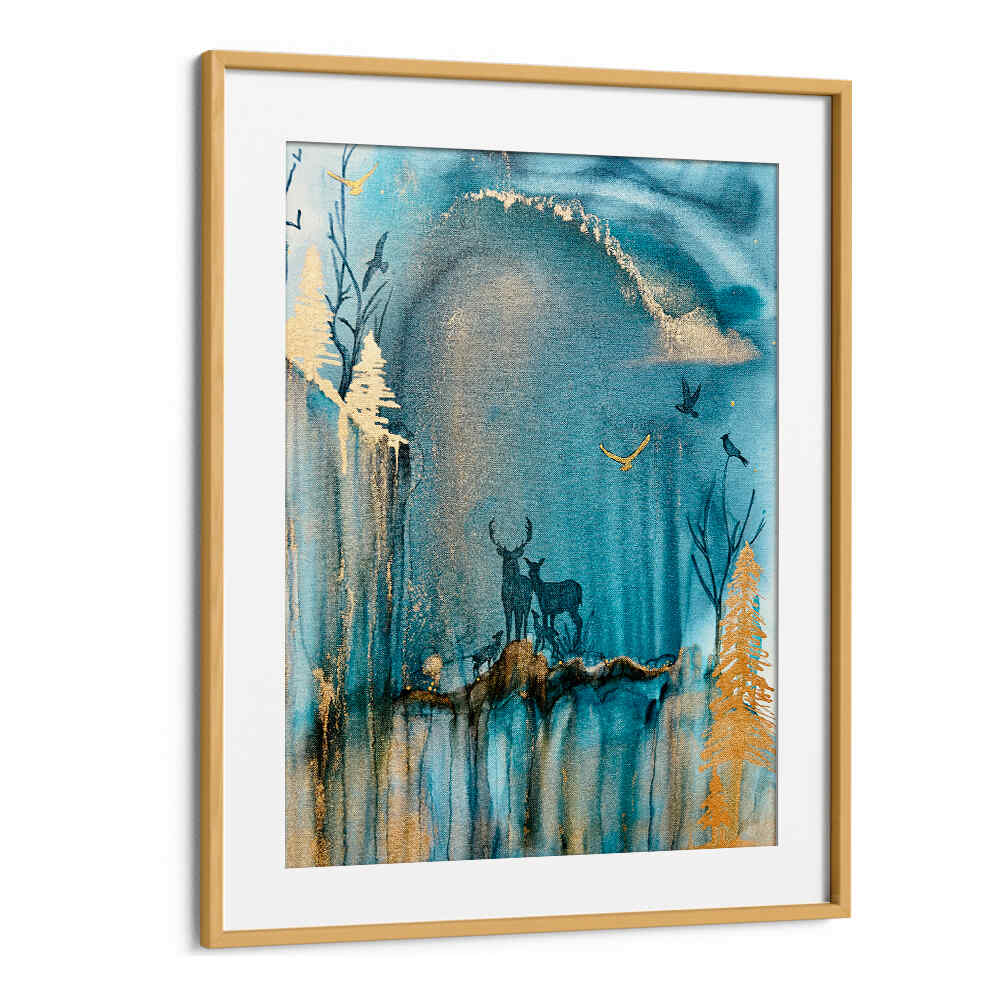 Enchant your child's space with INTO THE MYSTIC, KIDS ROOM PAINTINGS featuring vibrant colors and whimsical designs.