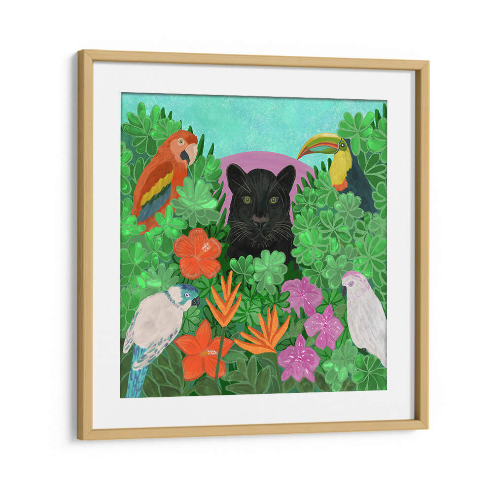 JUNGLE HARMONY , ANIMAL PAINTINGS