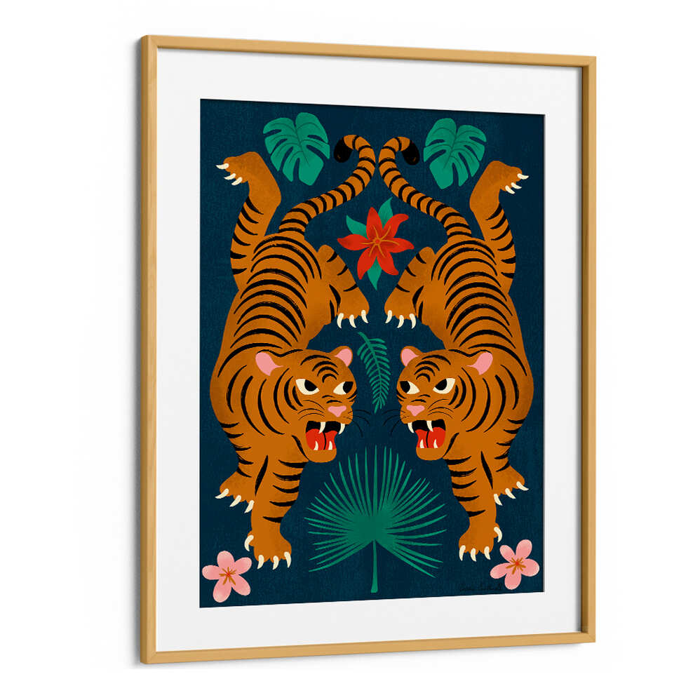 JUNGLE TIGERS I , KIDS ROOM PAINTINGS