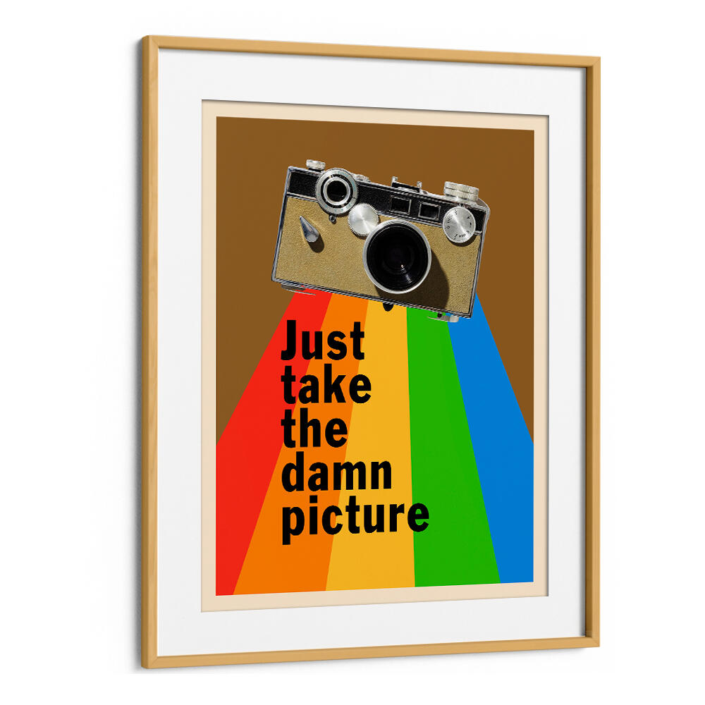 JUST TAKE THE DAMN PICTURE , QUOTES & TYPOGRAPHY POSTERS