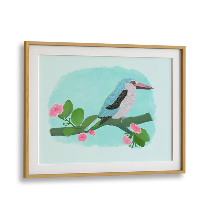 KINGFISHER I , ANIMAL PAINTINGS