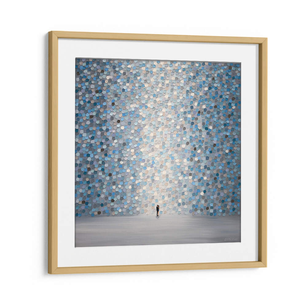 KISS IN THE MOONLIGHT , MODERN IMPRESSIONISM PAINTINGS