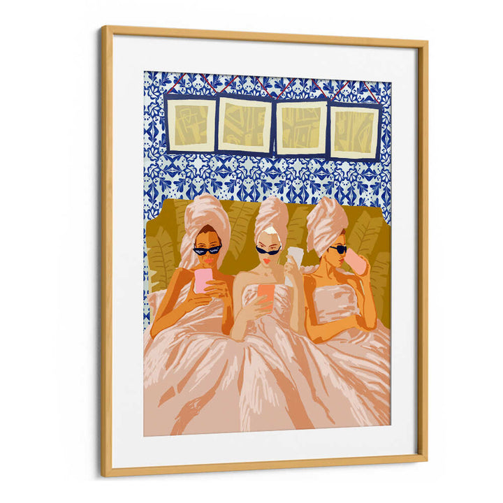 LADIES-ONLY CLUB , PORTRAITS & FIGURATIVE ILLUSTRATIONS