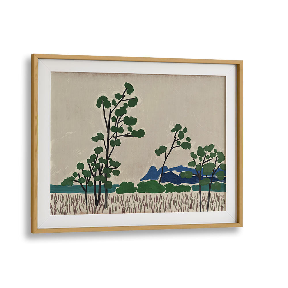 LANDSCAPE WOOD PANEL , LANDSCAPE PAINTINGS