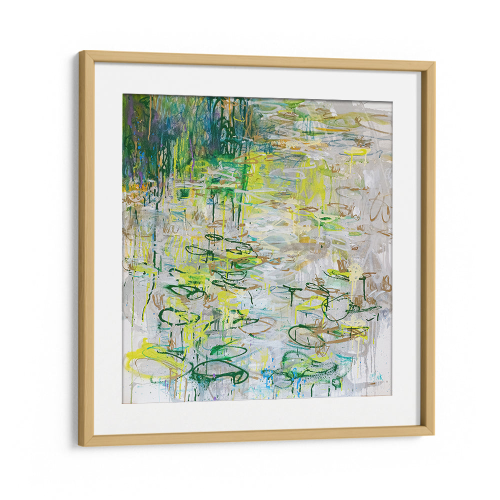 LILY POND ABSTRACTION