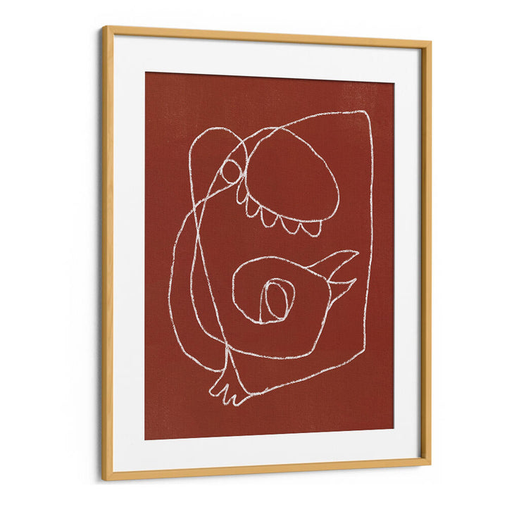 LINE ART BIRD ABSTRACT , LINE ART PAINTINGS