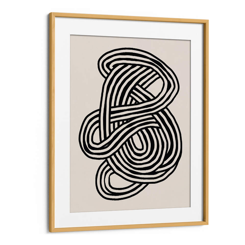 LINE ART ORGANIC SHAPE IN BLACK , LINE ART PAINTINGS
