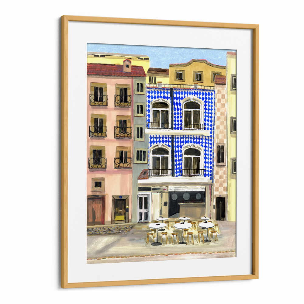 LISBON STREETS , LANDSCAPE PAINTINGS