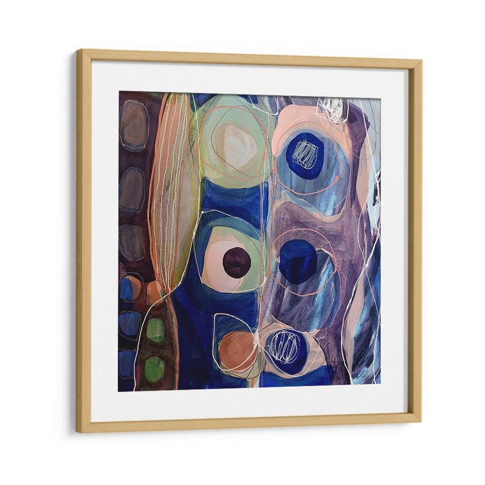 Bold abstract artwork from LITTLE MONSTERS II, ABSTRACT PAINTINGS, perfect for enhancing your home decor.
