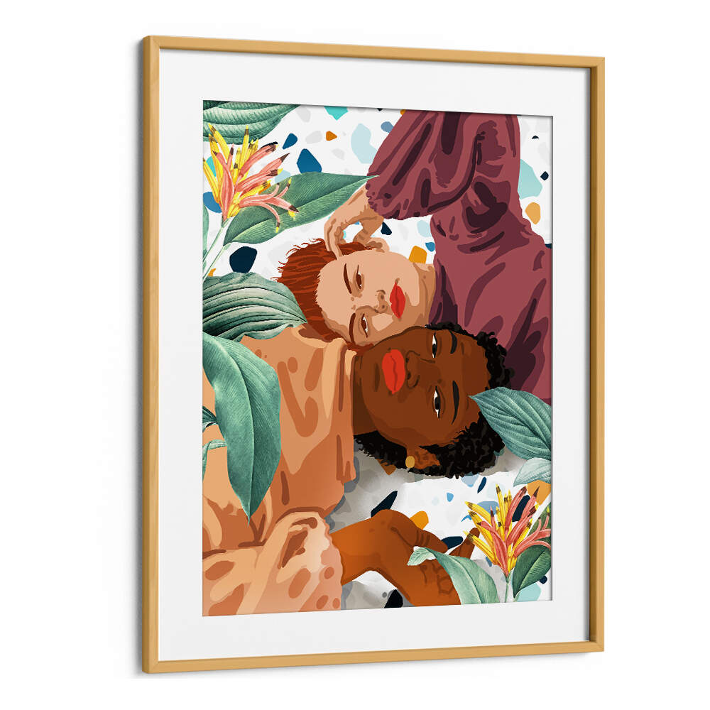 LOVE IS NOT A COLOR , PORTRAITS & FIGURATIVE ILLUSTRATIONS