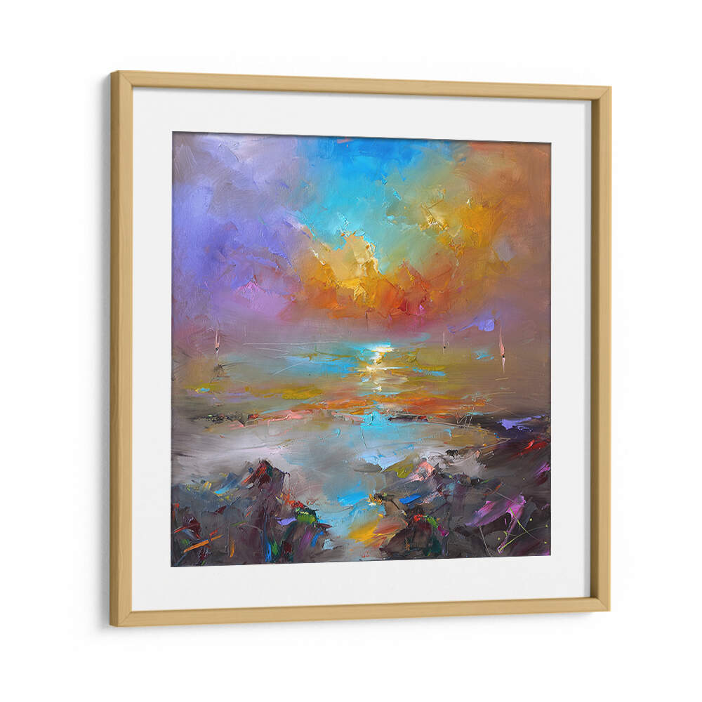 MAGIC SUNSET ,ABSTRACT PAINTINGS