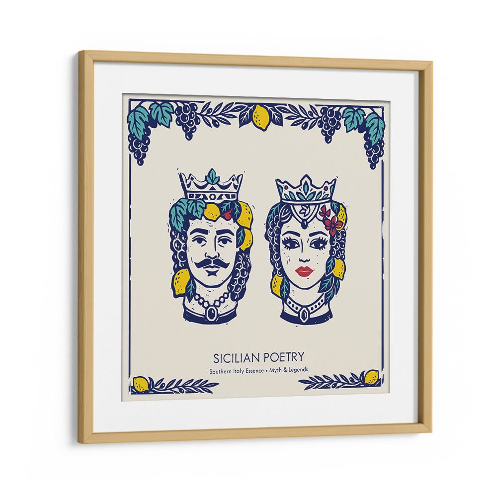 SICILIAN KING AND QUEEN