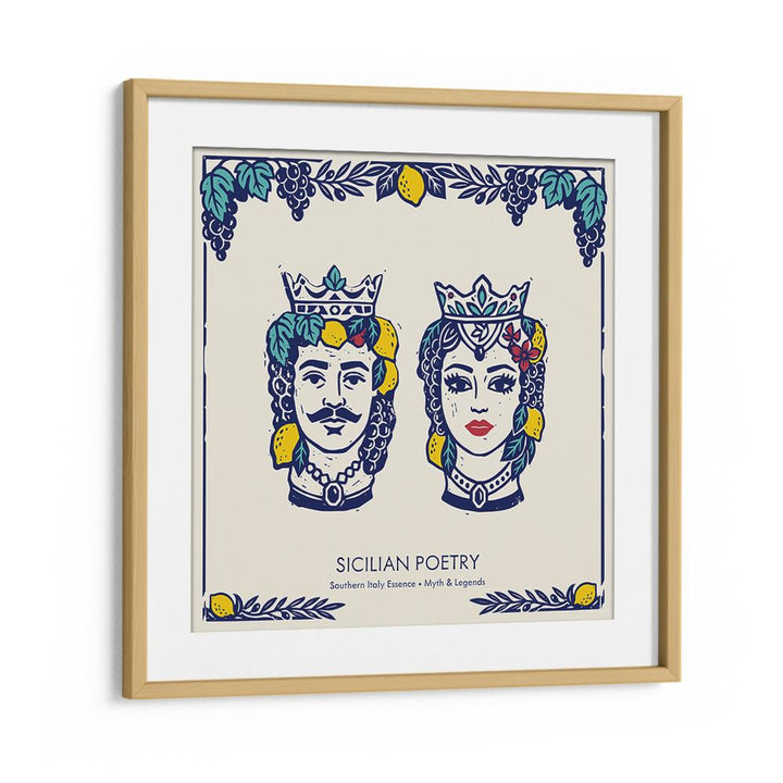 SICILIAN KING AND QUEEN