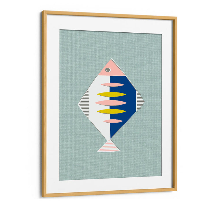MID CENTURY KITCHEN FISH MINT , KITCHEN POSTERS