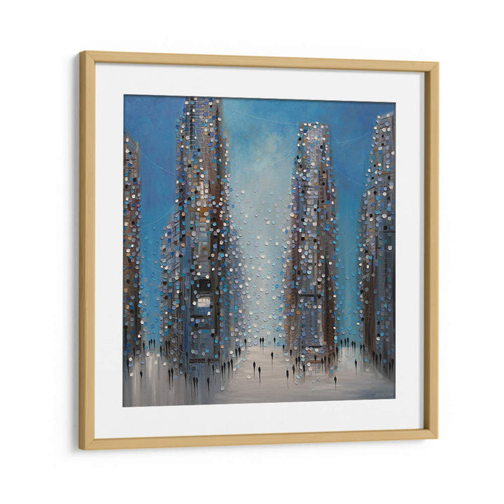MIDTOWN LIFE , MODERN IMPRESSIONISM PAINTINGS