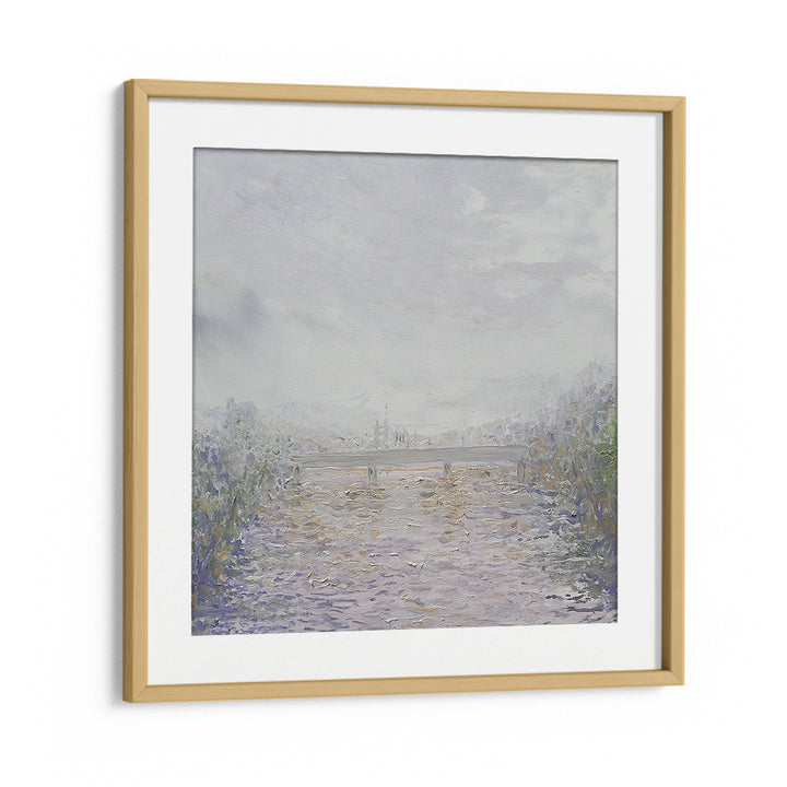 MISTY RIVER LANDSCAPE