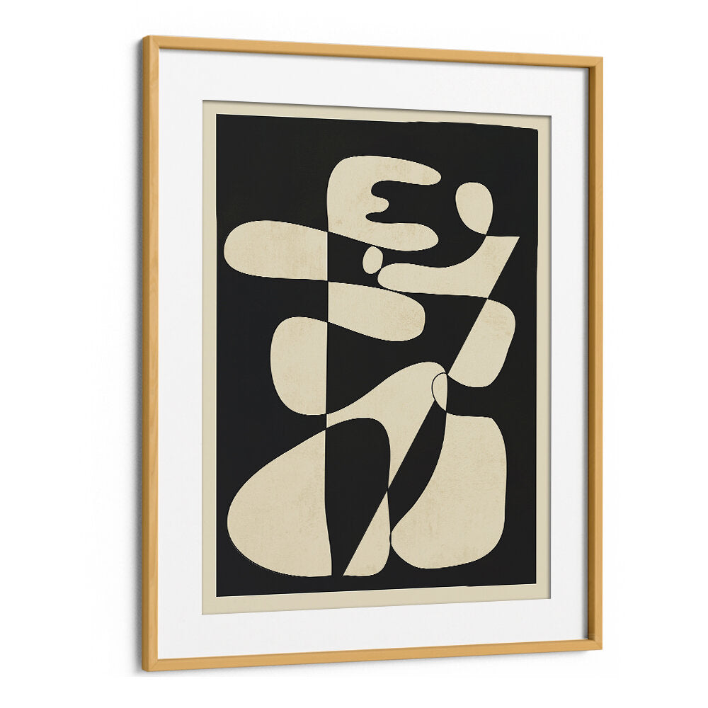 MODERN ABSTRACT CONTRAST – NOIR , ABSTRACT PAINTINGS