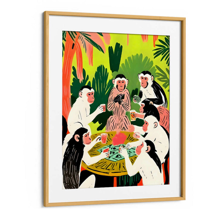 MONKEY POKERR , ANIMAL PAINTINGS