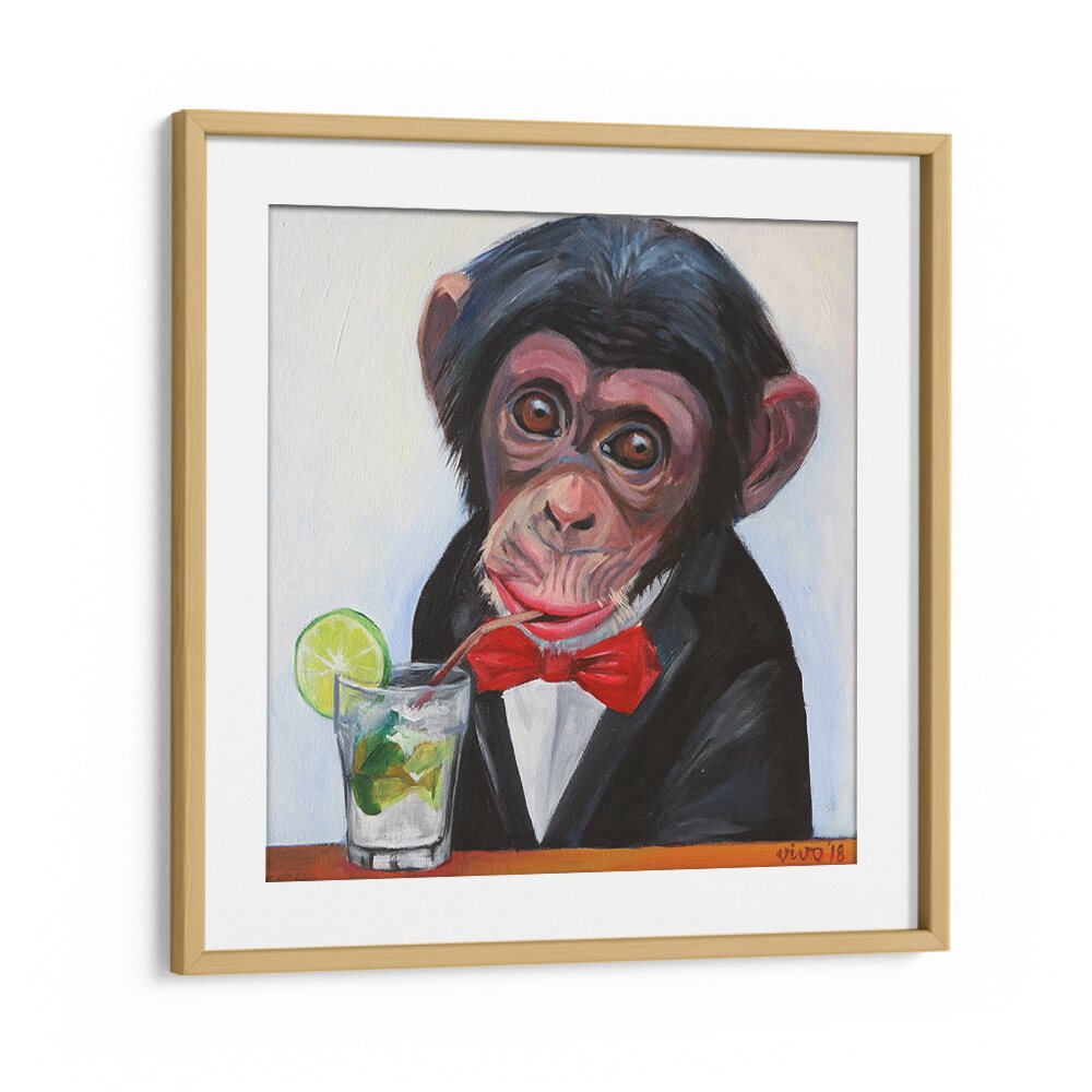 Playful MONKEY IN A TUXEDO, COMIC POSTERS adds humor and style to any room, perfect for comic art lovers.