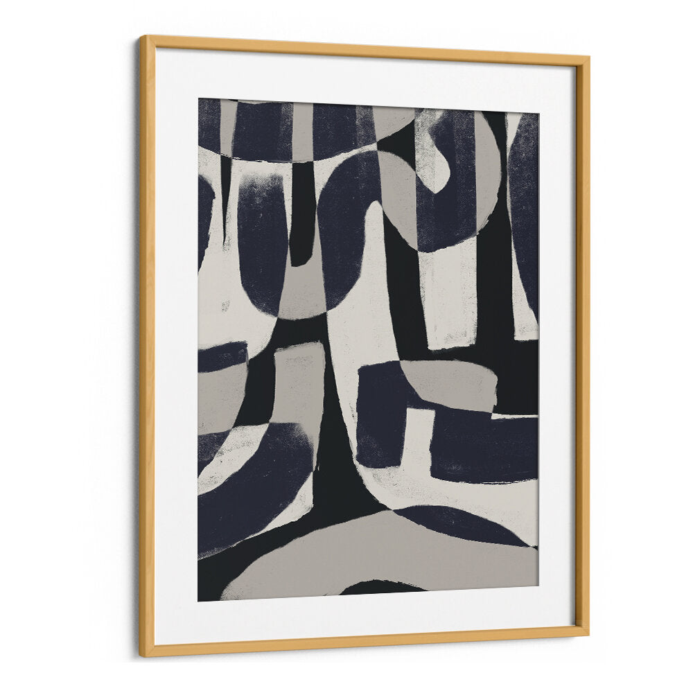 MONOCHROME ABSTRACT FORMS , ABSTRACT PAINTINGS