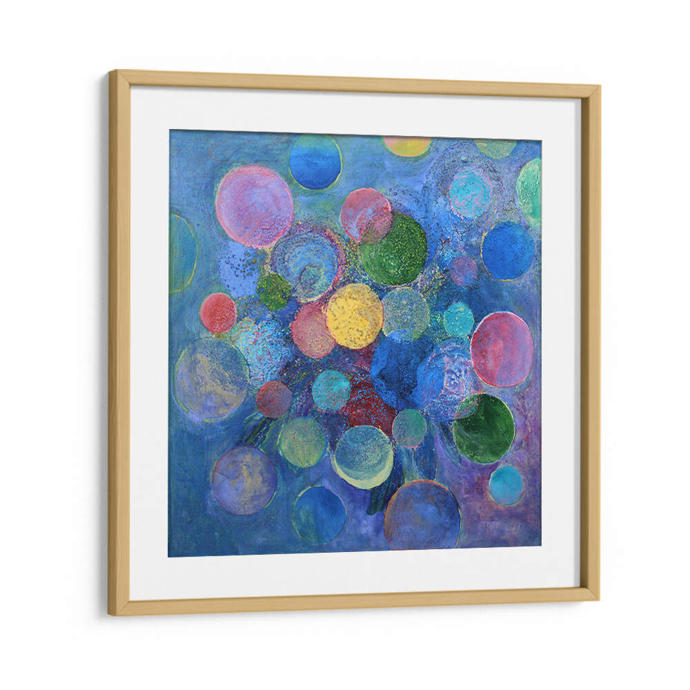 MOON BLOOMS , ABSTRACT PAINTINGS
