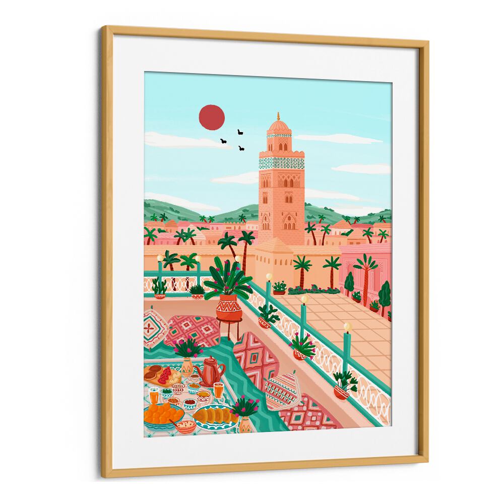 MOROCCAN MORNING BLISS , TRAVEL POSTERS