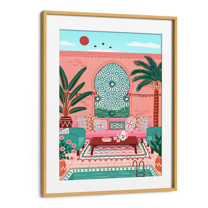 MOROCCO HOTEL , TRAVEL POSTERS