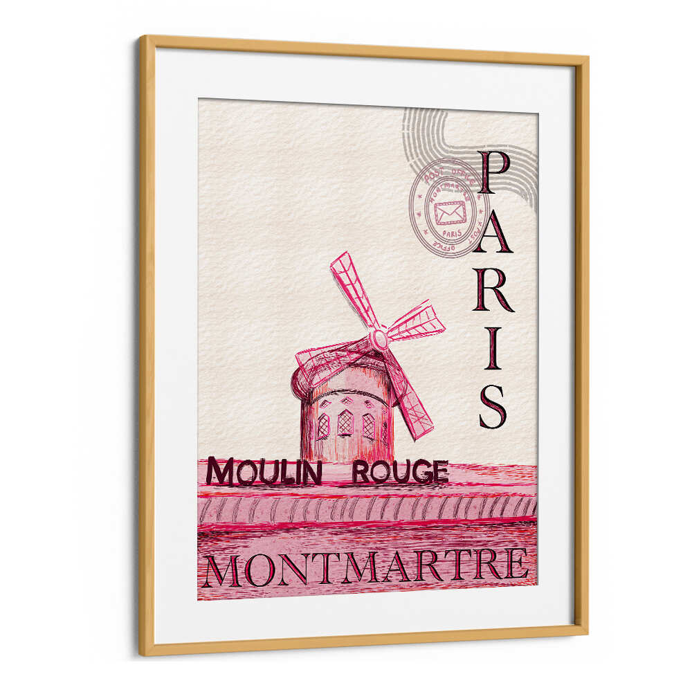 MOULIN ROUGE PARIS , TRAVEL POSTERS