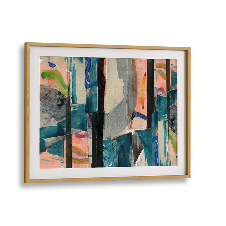 Stunning MULTI ABSTRACT I, ABSTRACT PAINTINGS piece featuring vibrant colors, perfect for transforming your living space.