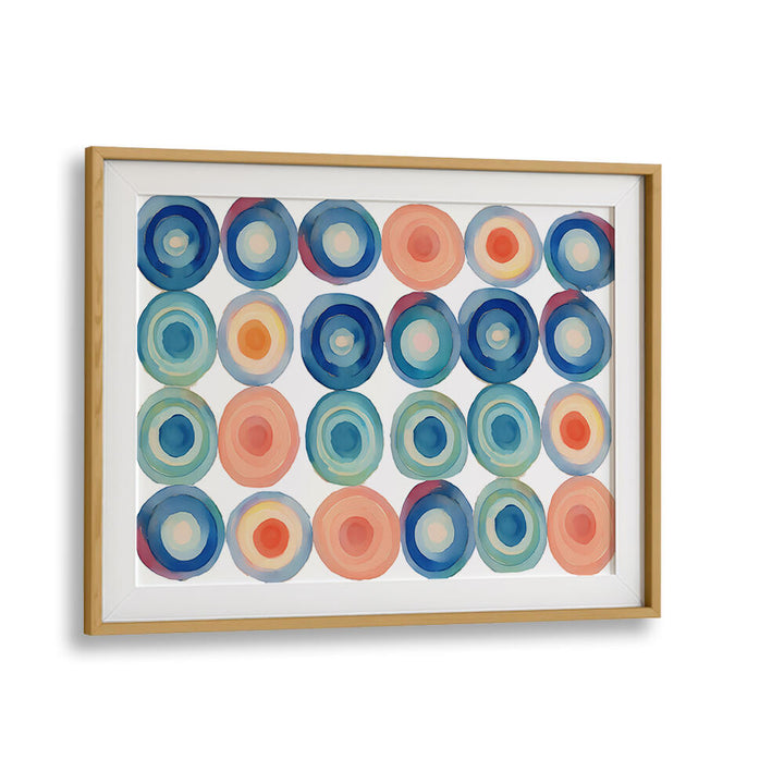 MULTI COLOURED  CIRCLES , ORGANIC FORMS