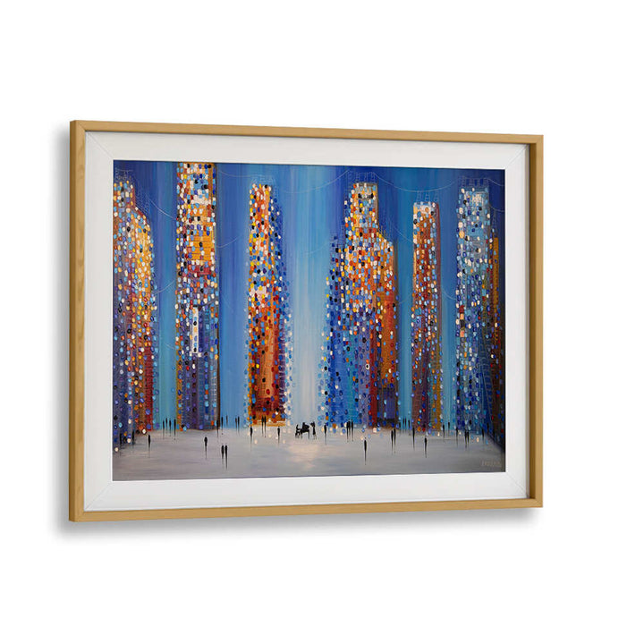 MUSIC IN THE CITY , MODERN IMPRESSIONISM PAINTINGS