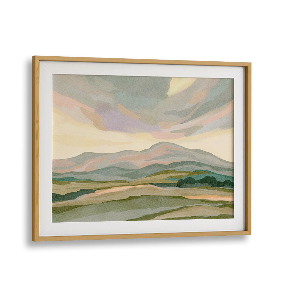 MUTED MOUNTAIN LANDSCAPE