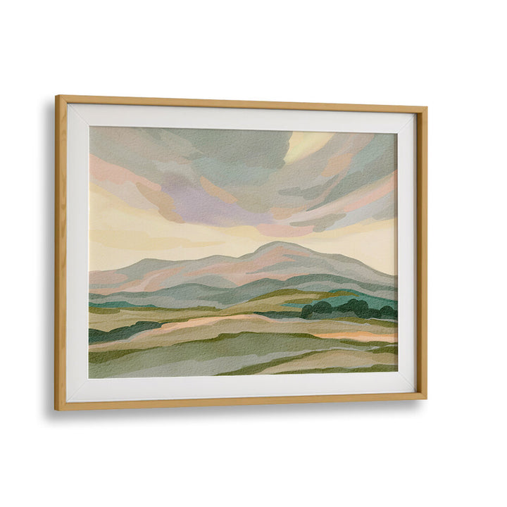 MUTED MOUNTAIN LANDSCAPE