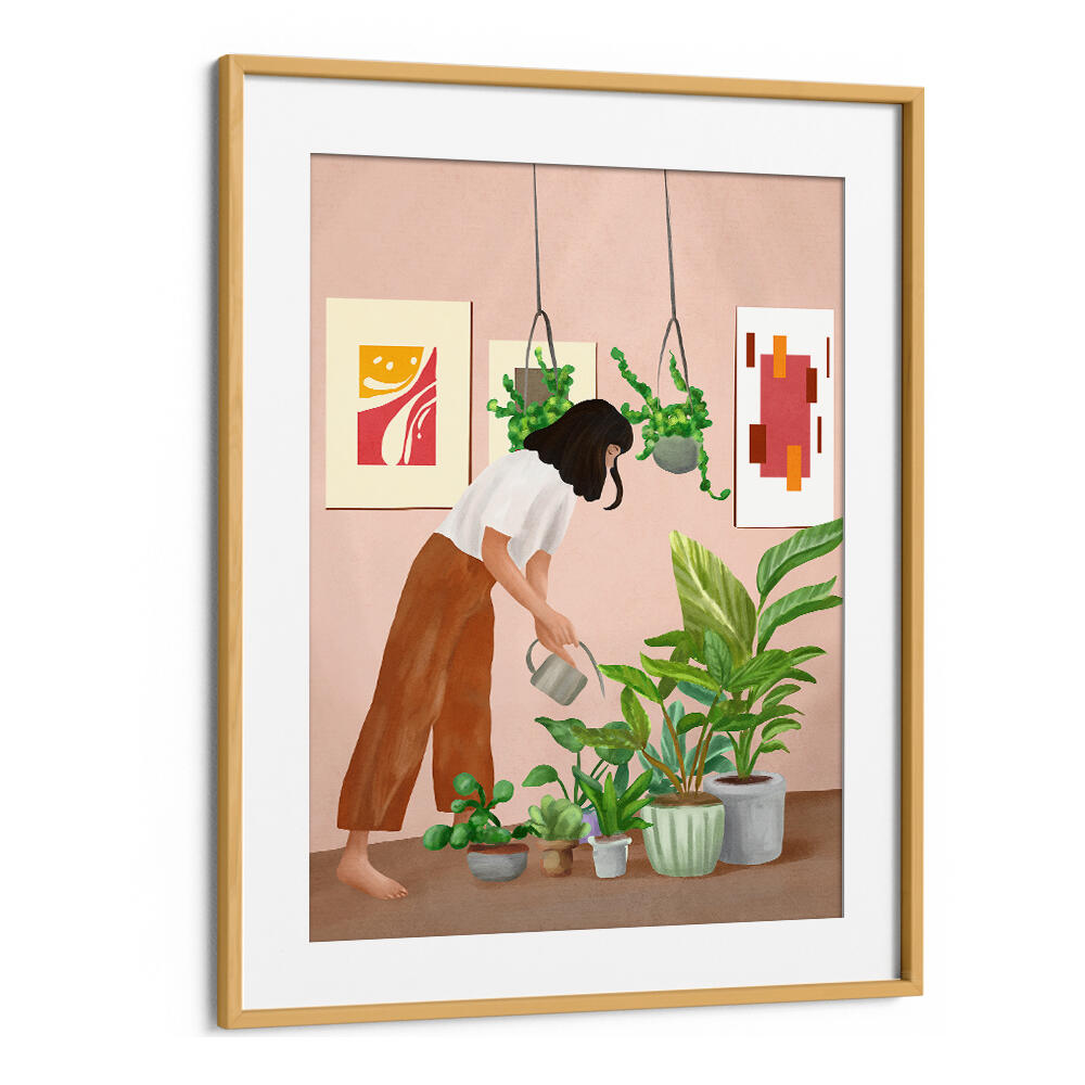 WHERE I DON'T FEEL ALONE , BOHO ART PAINTINGS