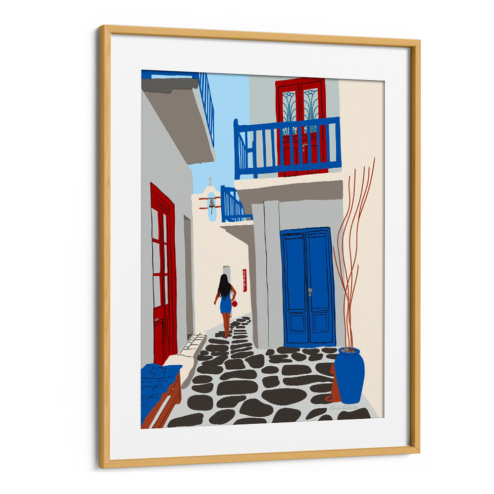 MYKONOS ALLE , TRAVEL POSTERS