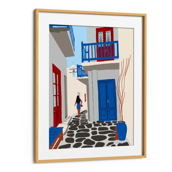 MYKONOS ALLE , TRAVEL POSTERS