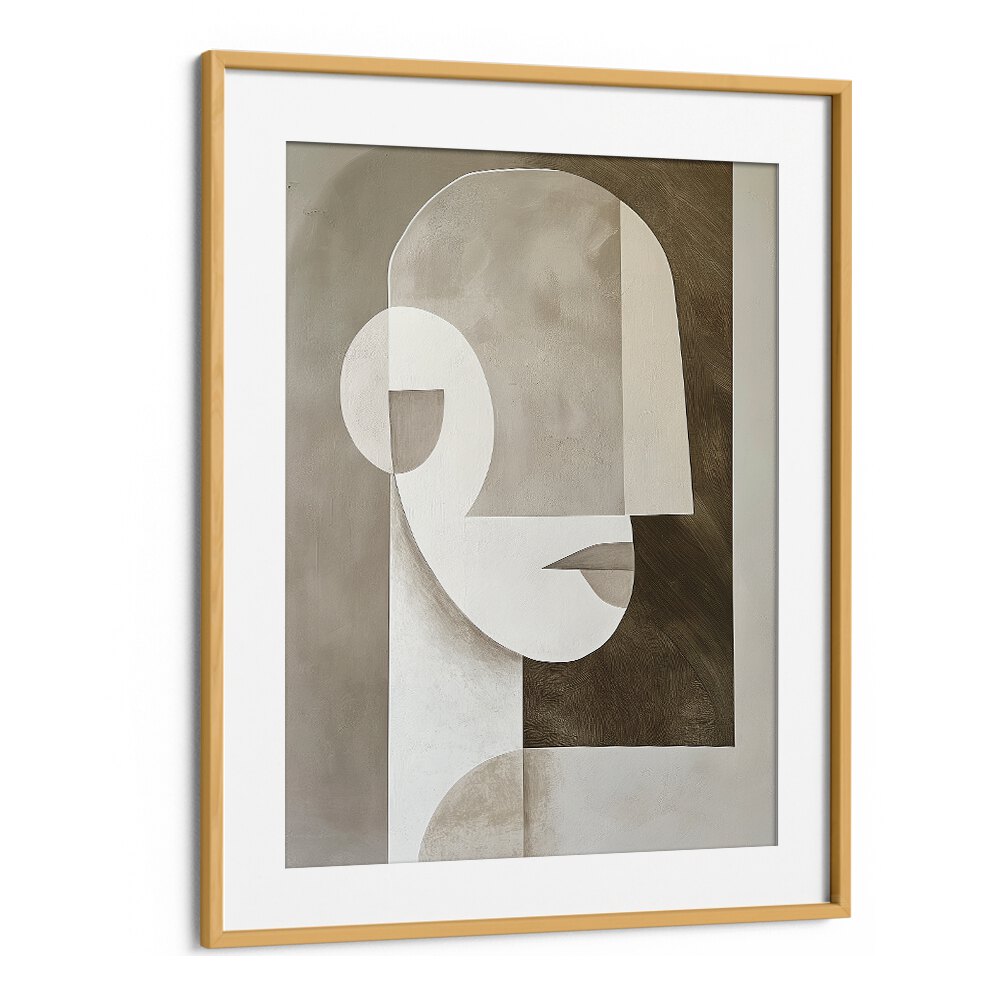 Stylish NEUTRAL PORTRAIT showcasing modern artistry, perfect for adding elegance to any space at Oakwood Mount.