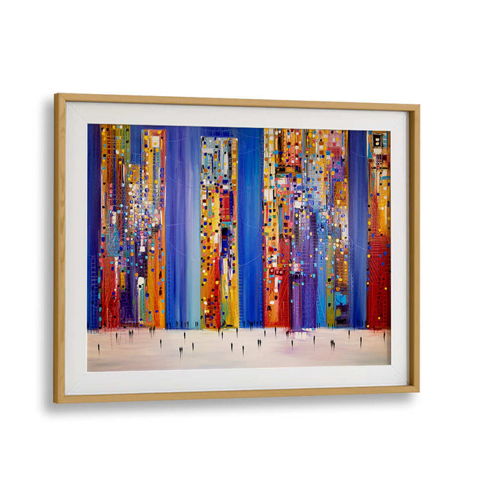 NIGHT STREETS , MODERN IMPRESSIONISM PAINTINGS