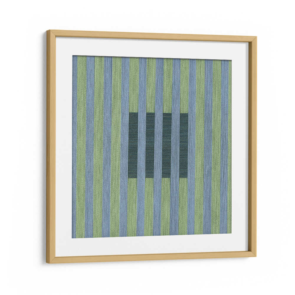 LAGOON GREEN VII , GEOMETRIC ART PRINTS