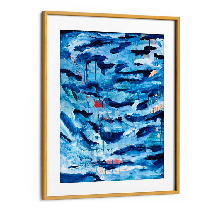 Elegant NORTHERN WINTER, ABSTRACT PAINTINGS showcasing serene winter hues, perfect for modern decor in any living space.
