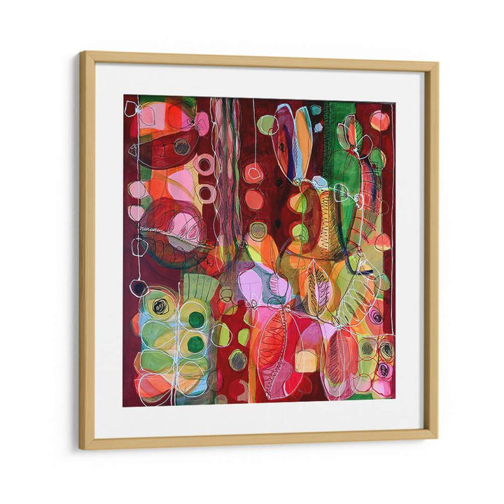 Vibrant "Nothing Like Summer" abstract paintings showcase dynamic hues and fluid strokes, perfect for any art lover.