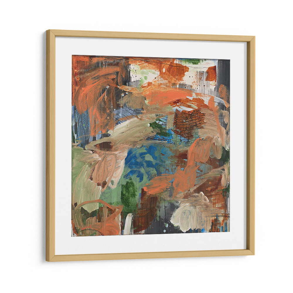 OLD TOWN , ABSTRACT PAINTINGS