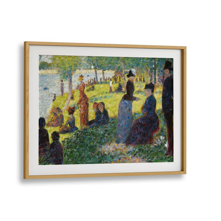 OIL SKETCH FOR “LA GRANDE JATTE” , VINTAGE PAINTINGS