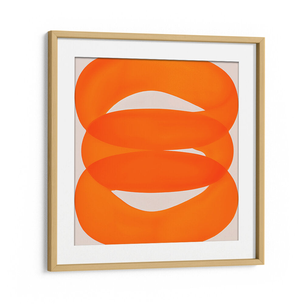 ORANGE III , LINE ART PAINTINGS